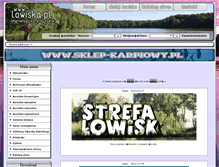 Tablet Screenshot of lowiska.pl